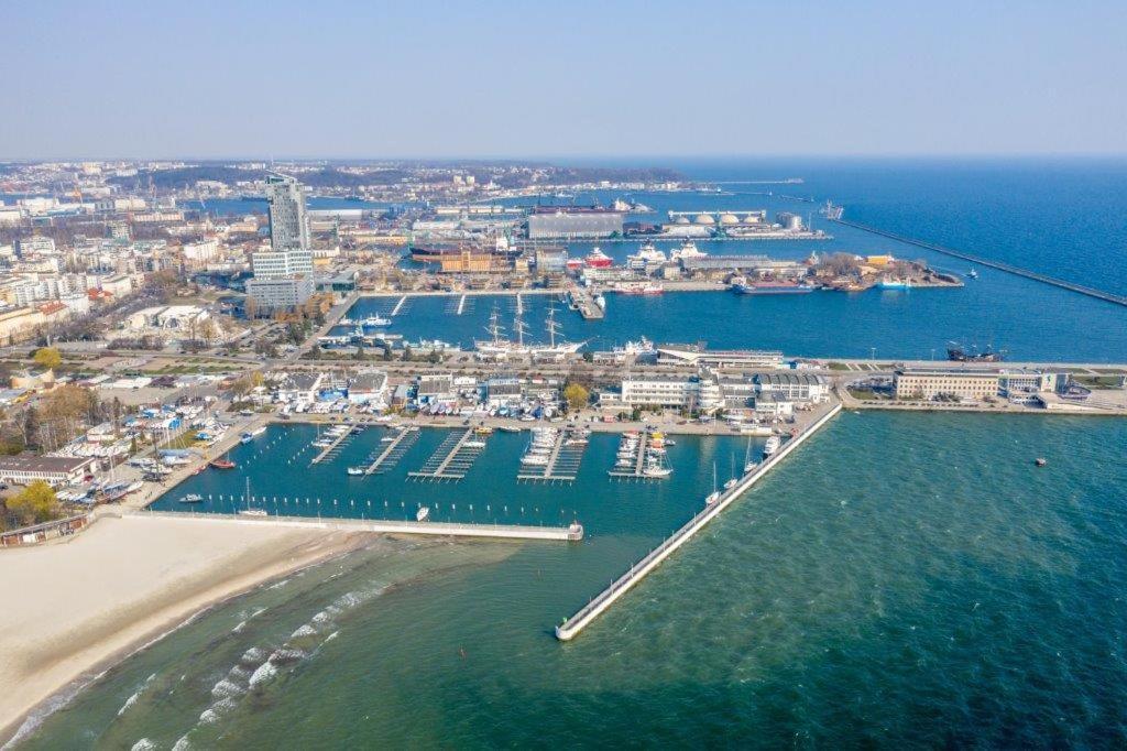 Appartement Apartament W Sea Towers Z Pieknym Widokiem à Gdynia Extérieur photo