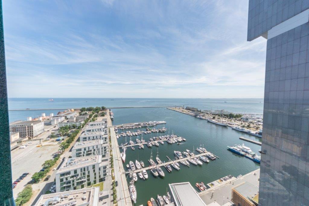 Appartement Apartament W Sea Towers Z Pieknym Widokiem à Gdynia Extérieur photo